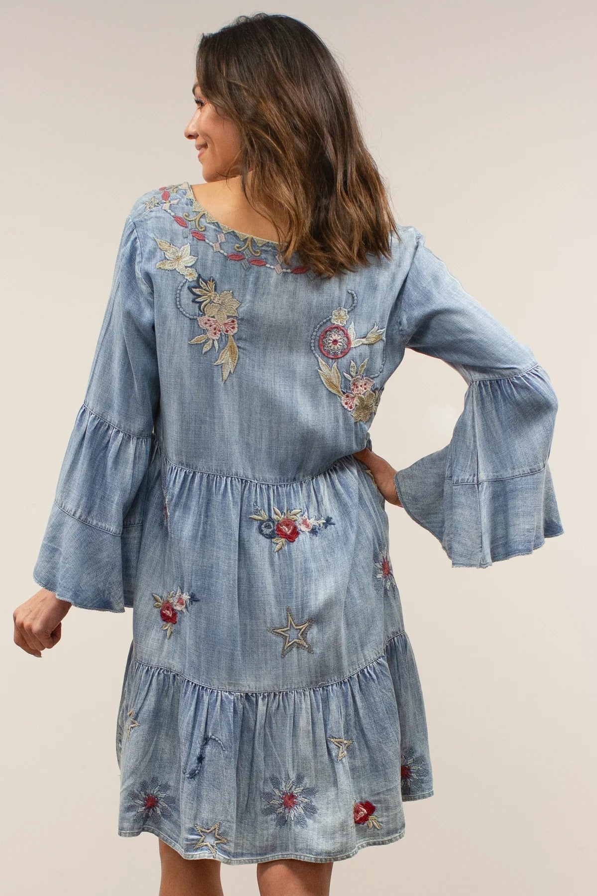 Hilda Embroidered Dress