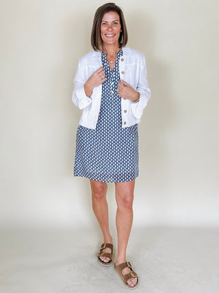 Sylvan Henley Sleeveless Dress