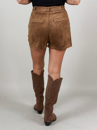 [Z Supply] Ivory Suede Shorts