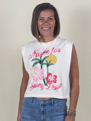 Made for Sunny Days Muscle Tee