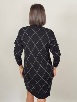 [TRIBAL] Mia Mock Neck Dress