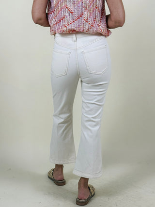 [Liverpool] Hannah High Rise Crop Flare with Tulip Hem, 25.5" Inseam