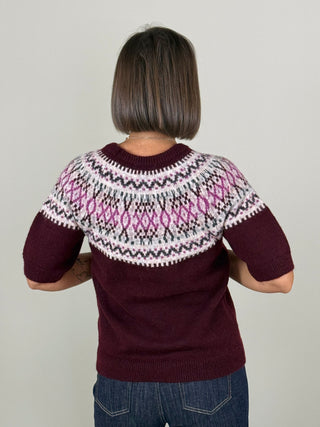 Skye Short Sleeve Ski Sweater
