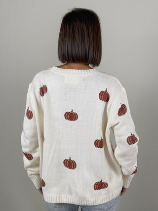 Pamela Pumpkin Sweater