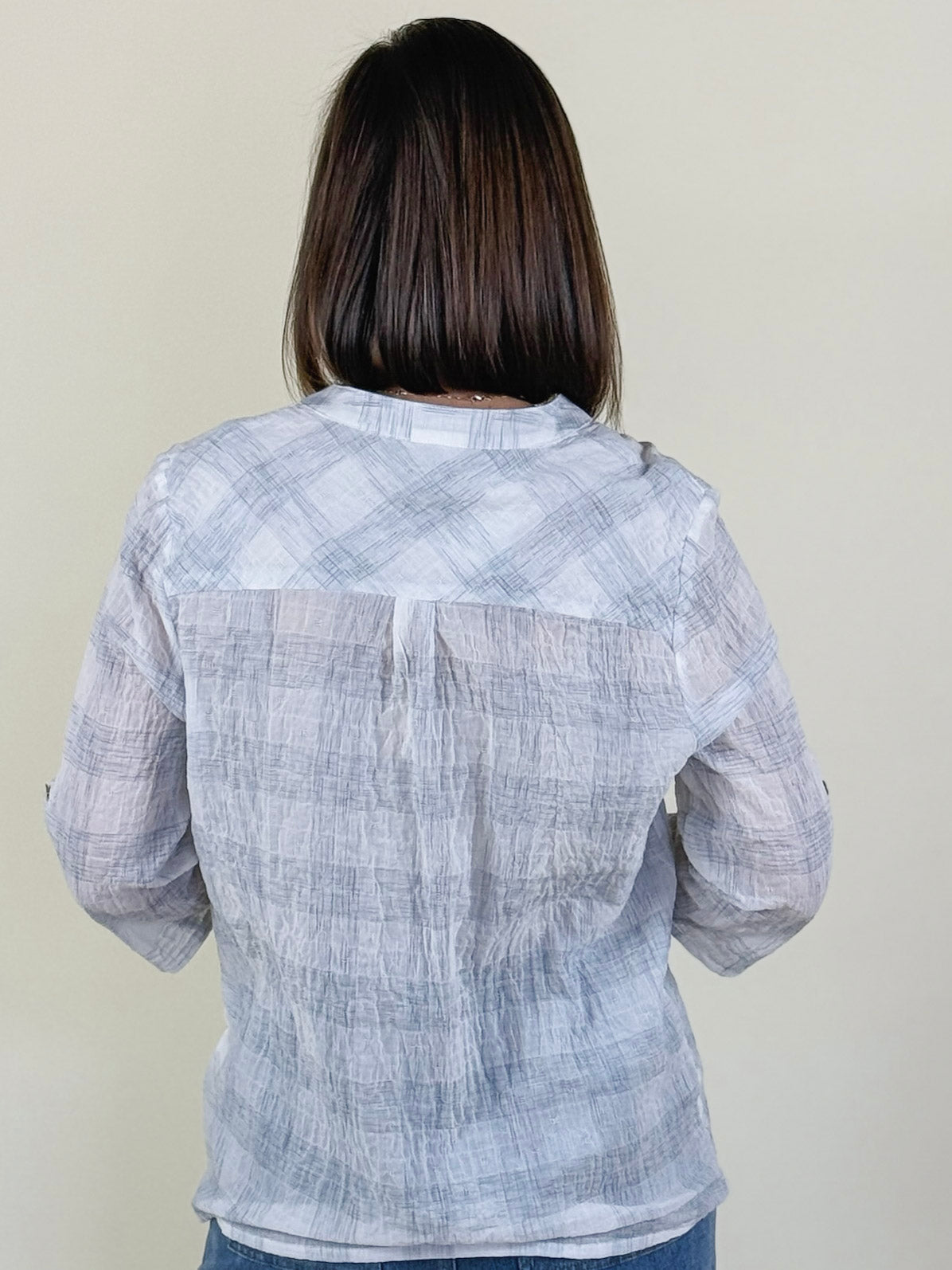 Hannah Half-Button Blouse