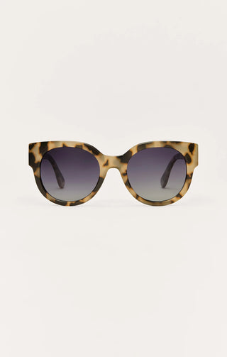 [Z Supply] Lunch Date Sunnies - Dark Tortoise-Gradient