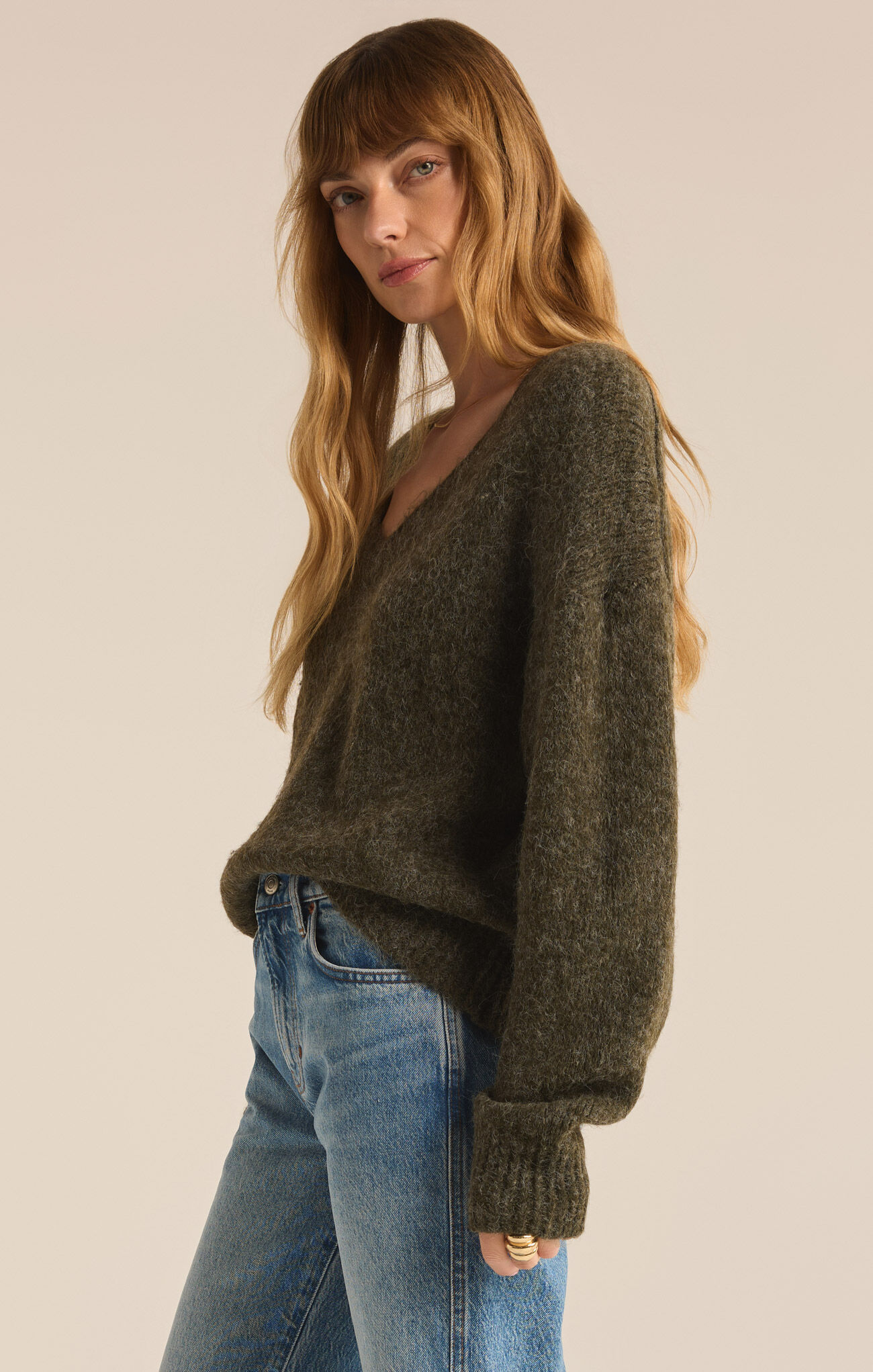 [Z Supply] All I Want V-Neck Sweater