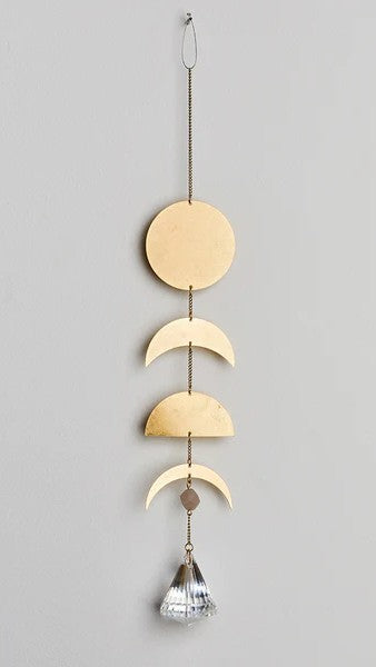 Suncatcher - Moon Phase/Moonstone