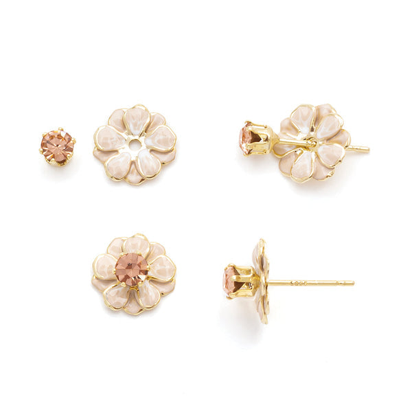 Sparkle & Shine SM Enamel Flower Earring