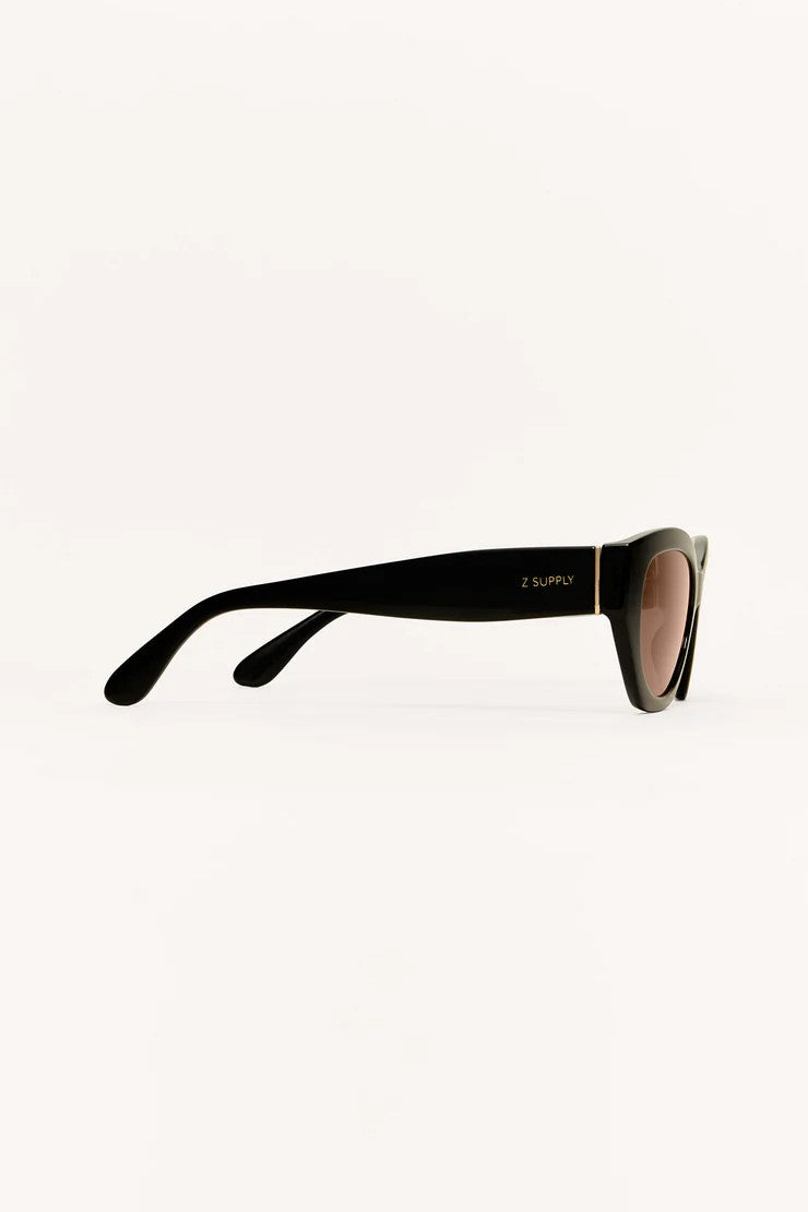 [Z Supply] Mirage Sunnies - Polished Black-Brown