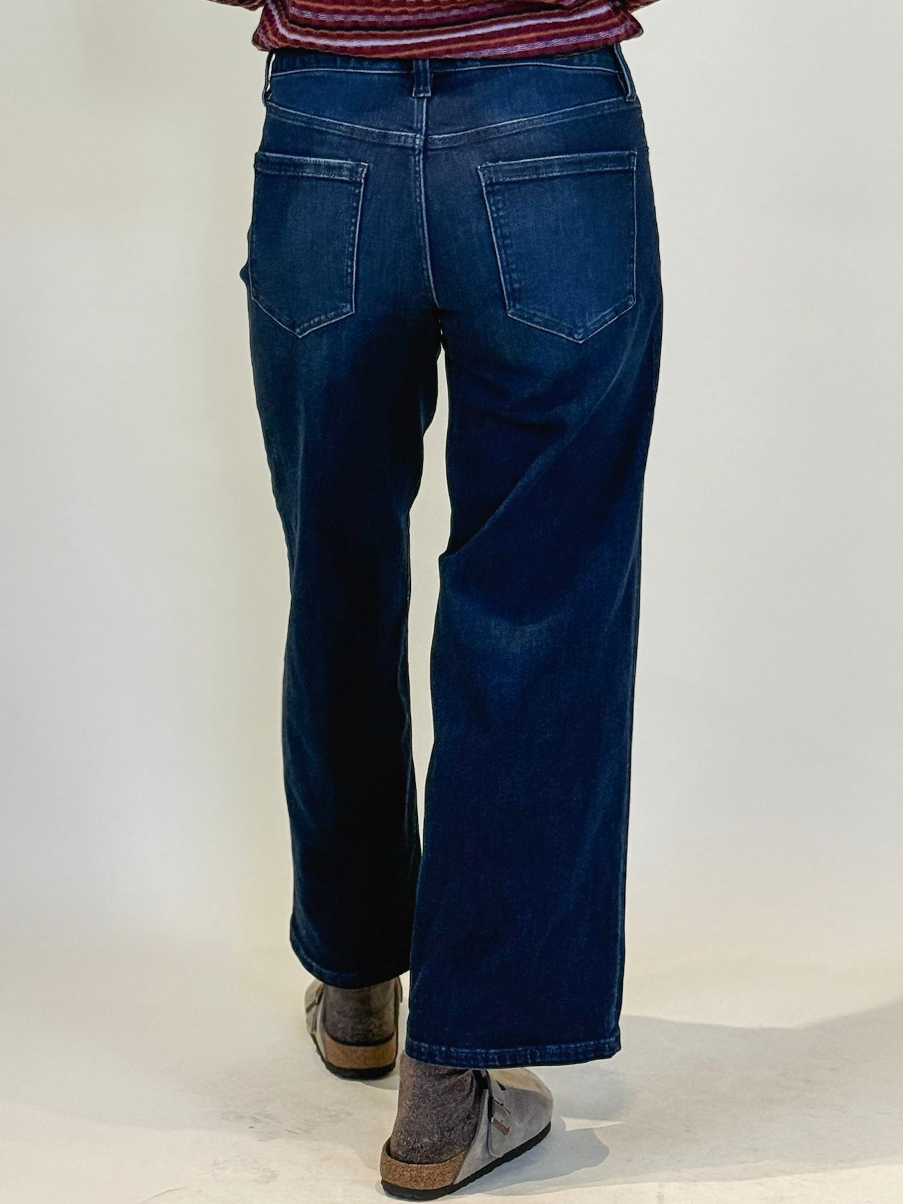 [Liverpool] Stride Wide Leg Jeans, 28" Inseam