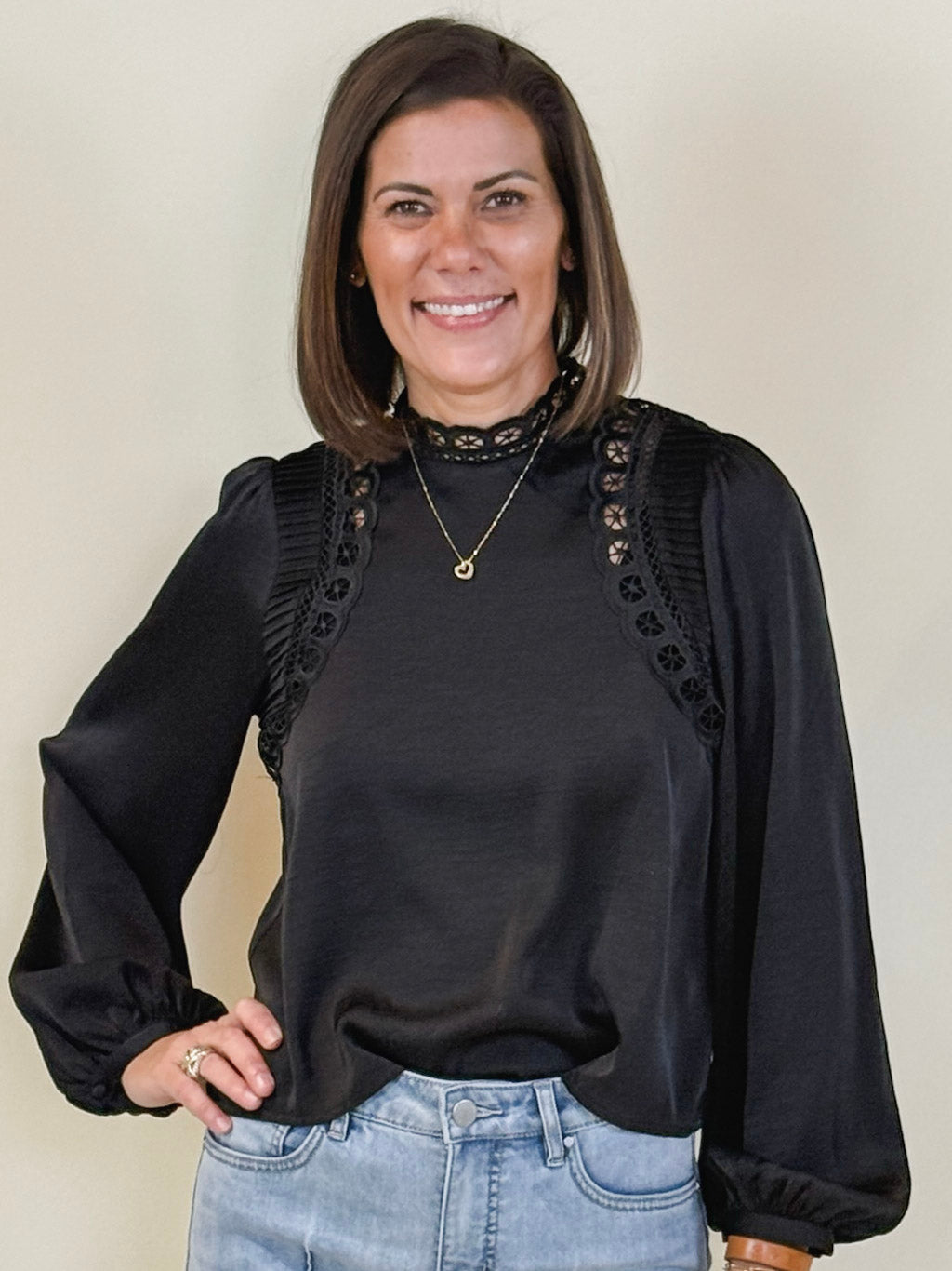 [Z Supply] Silvana Embroidered Top