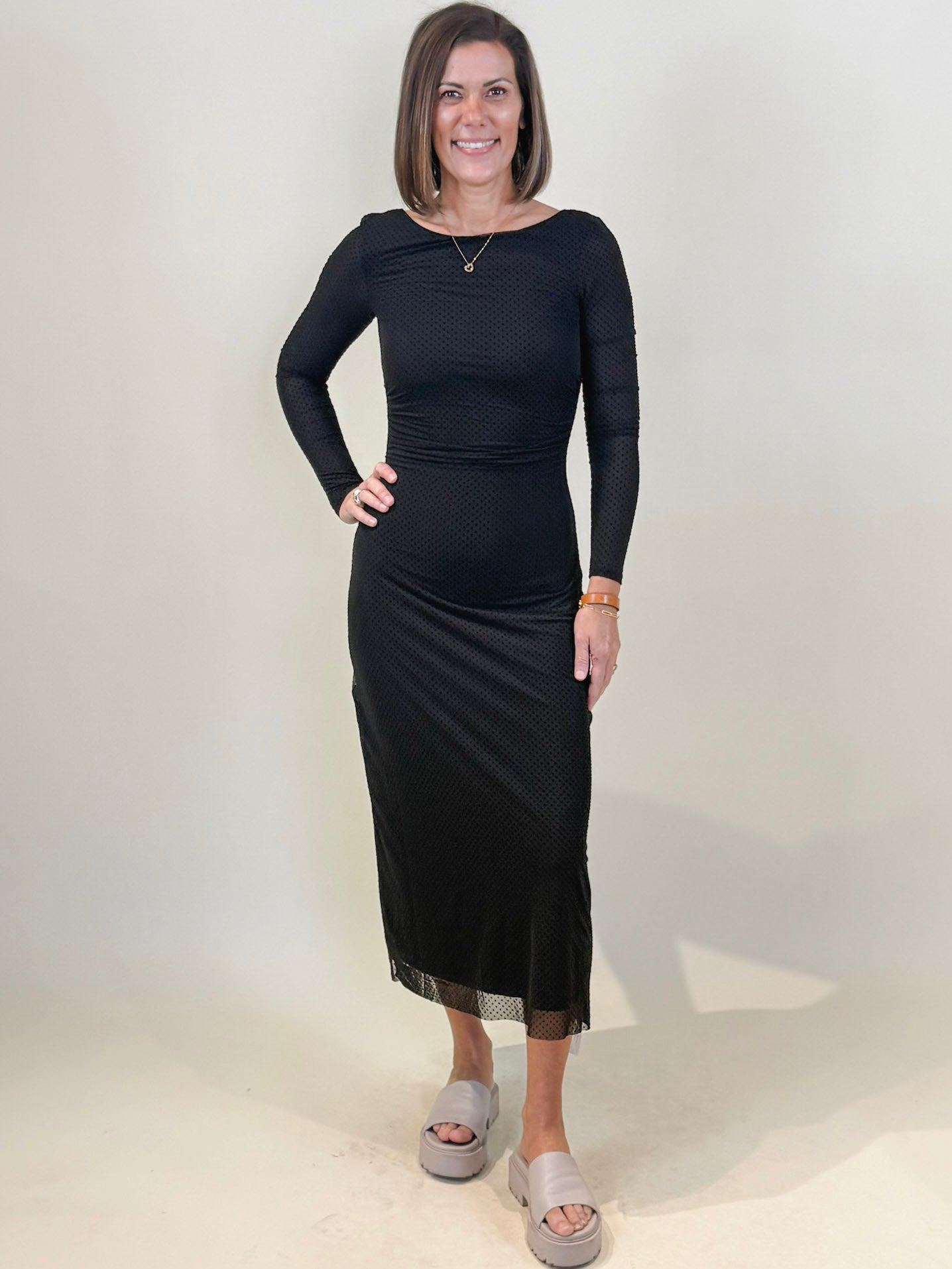 [Z Supply] Spellbound Mesh Midi Dress