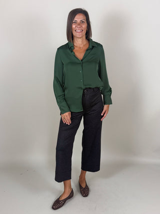 Sadie Satin Blouse