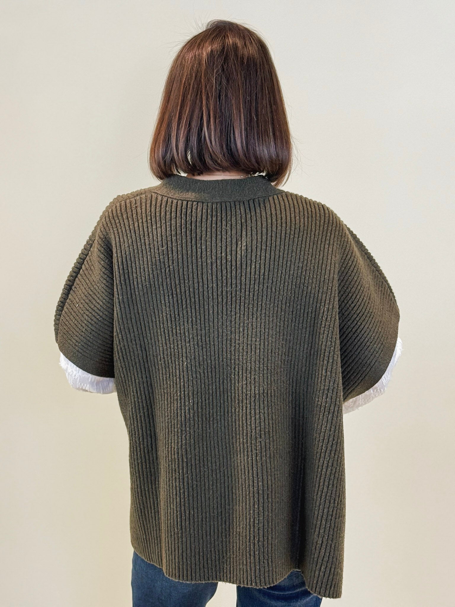 Ollie Sleeveless Knitted Cardigan