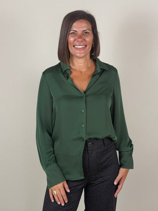 Sadie Satin Blouse