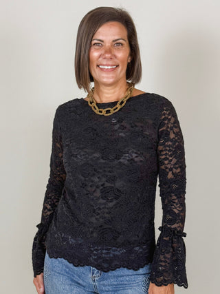 [TRIBAL] Wear 2 Ways Fancy Lace Top
