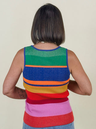[TRIBAL] Annette U-Neck Sweater Cami