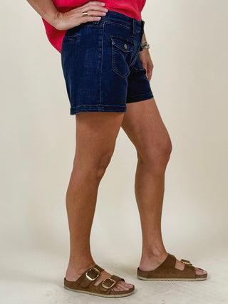 [Liverpool] Shay Vintage Shorts, 4.5" Inseam