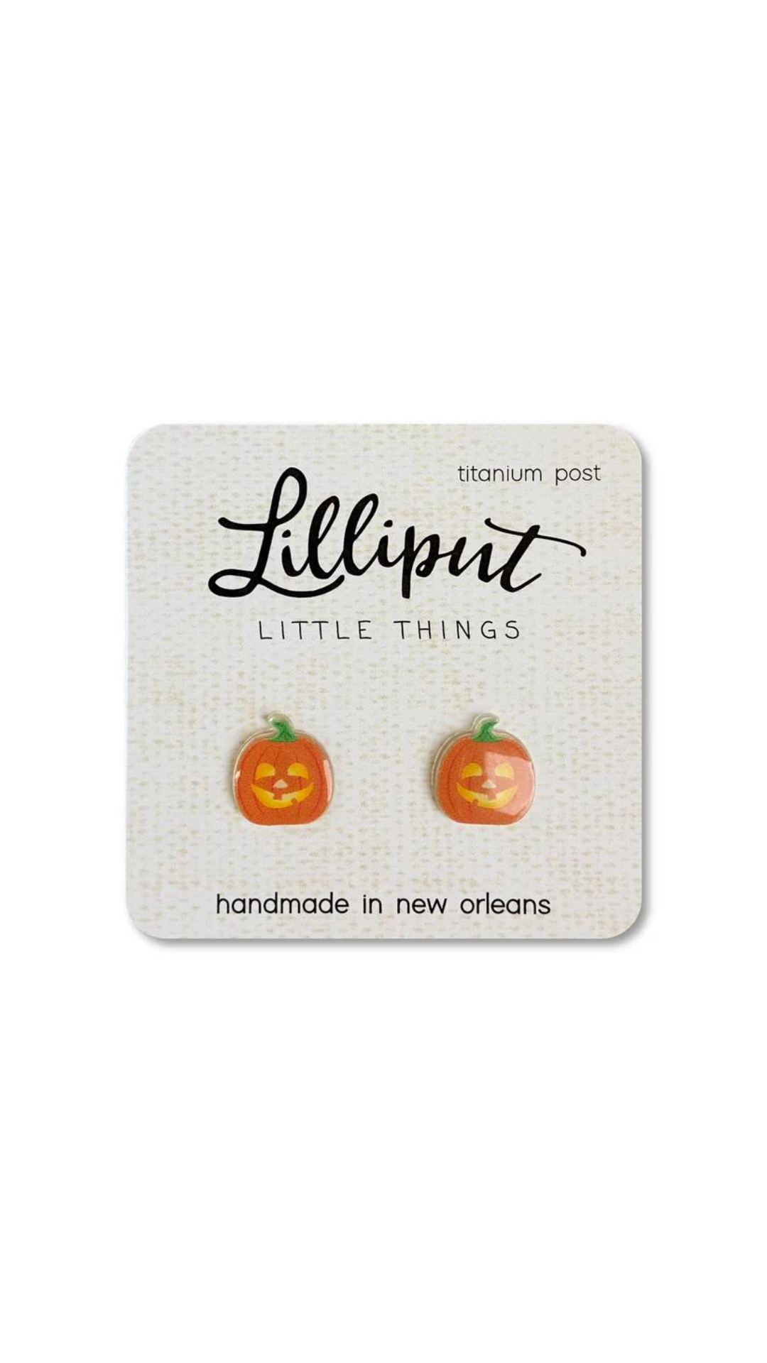 Jack O' Lantern Earrings