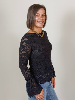 [TRIBAL] Wear 2 Ways Fancy Lace Top