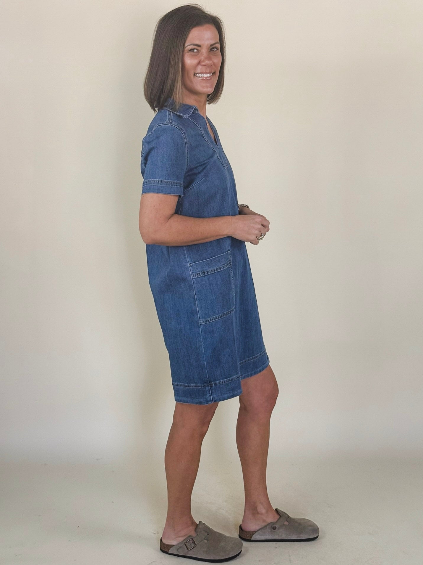 Deandra Denim Dress