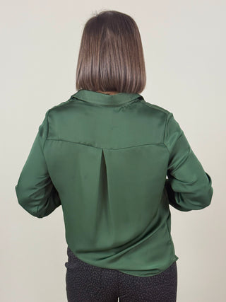 Sadie Satin Blouse