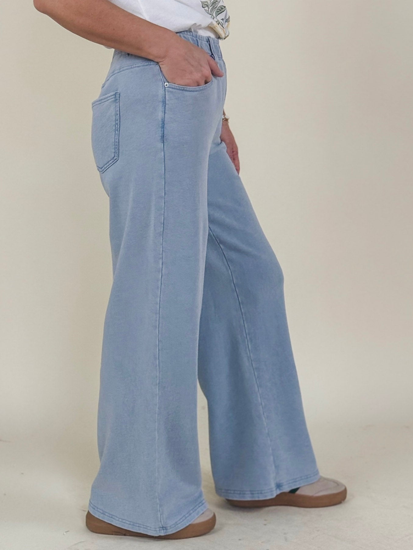 [Z Supply] Entourage Knit Denim Pants