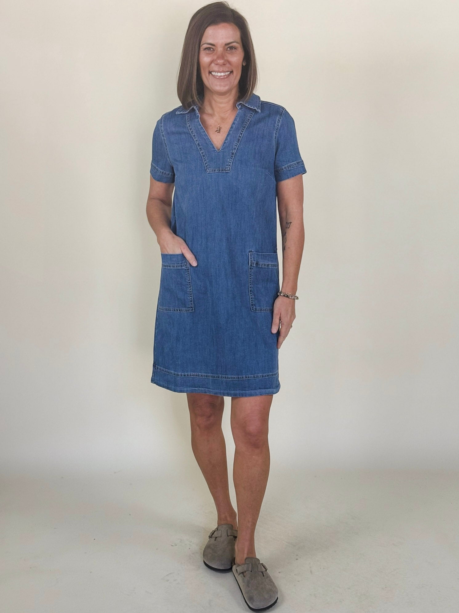 Deandra Denim Dress