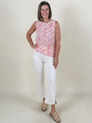 [Liverpool] Hannah High Rise Crop Flare with Tulip Hem, 25.5" Inseam