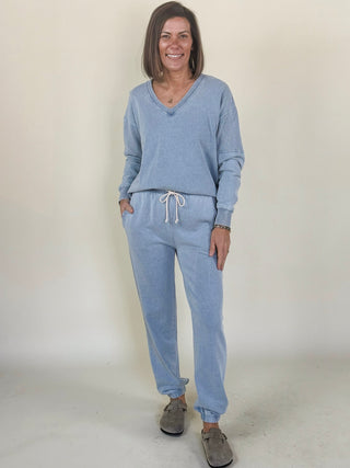 [Z Supply] Downtown Knit Denim Joggers