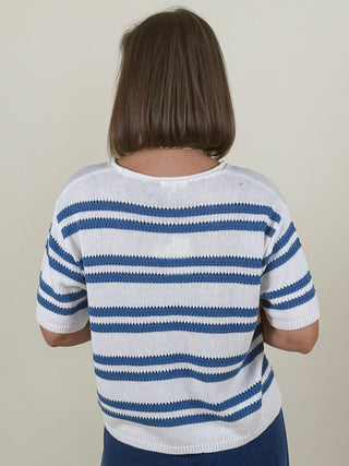 [Z Supply] Prado Stripe Sweater Tee