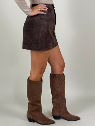 [Z Supply] Perri Suede Mini Skirt