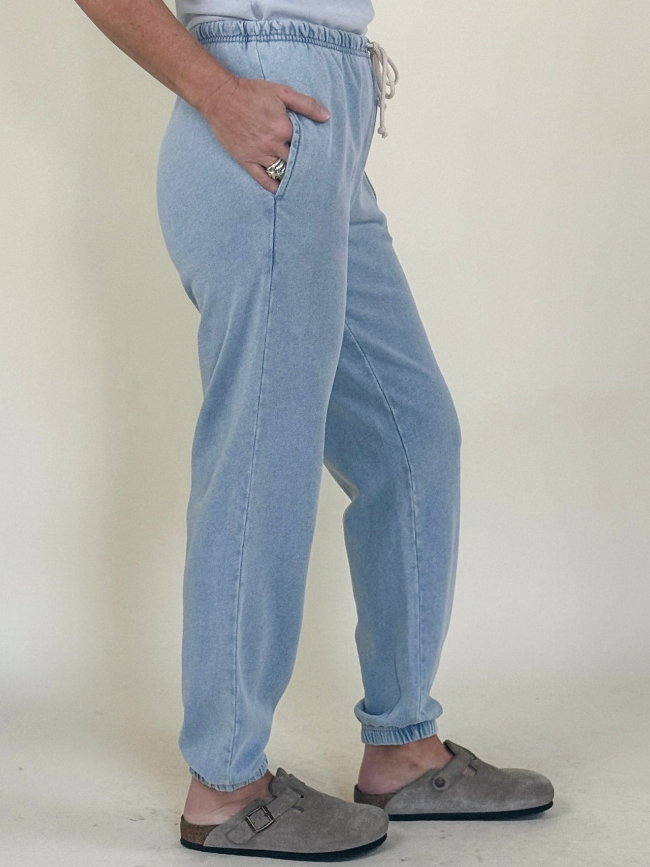 [Z Supply] Downtown Knit Denim Joggers