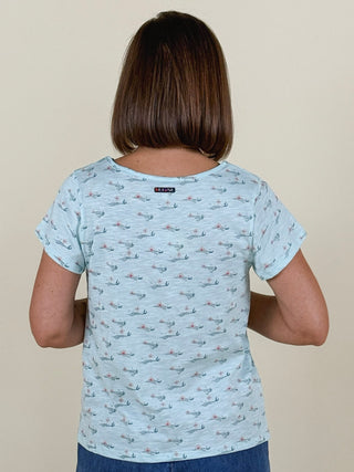 Sunset Cape Sleeve T-Shirt