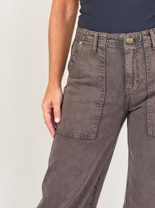[Liverpool] Della Utility Relaxed Straight, 28" Inseam