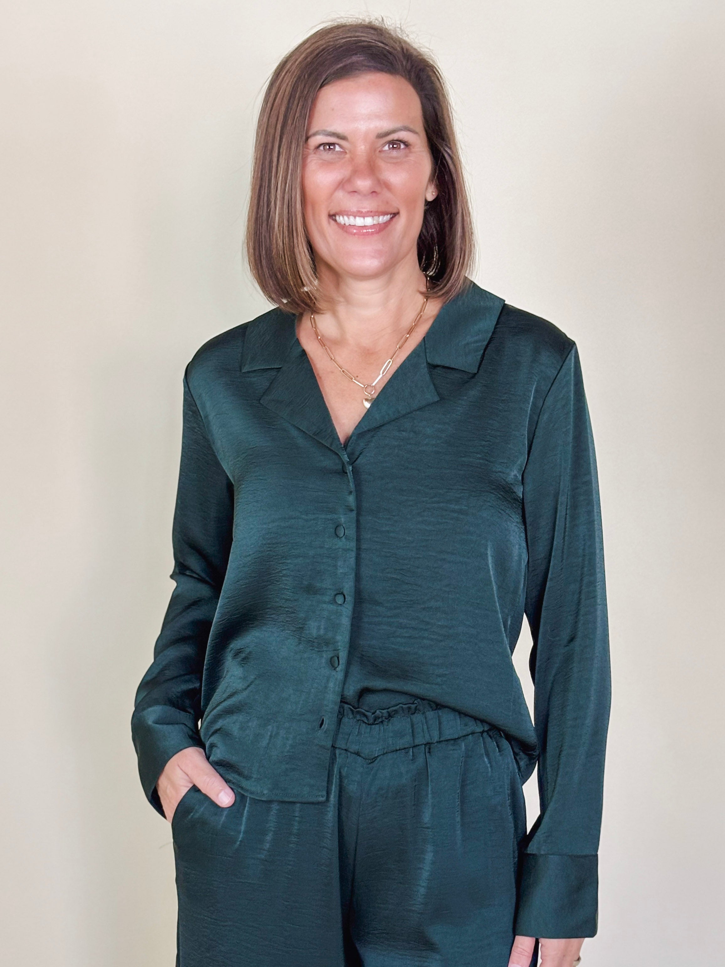 [Z Supply] Ana Satin Top