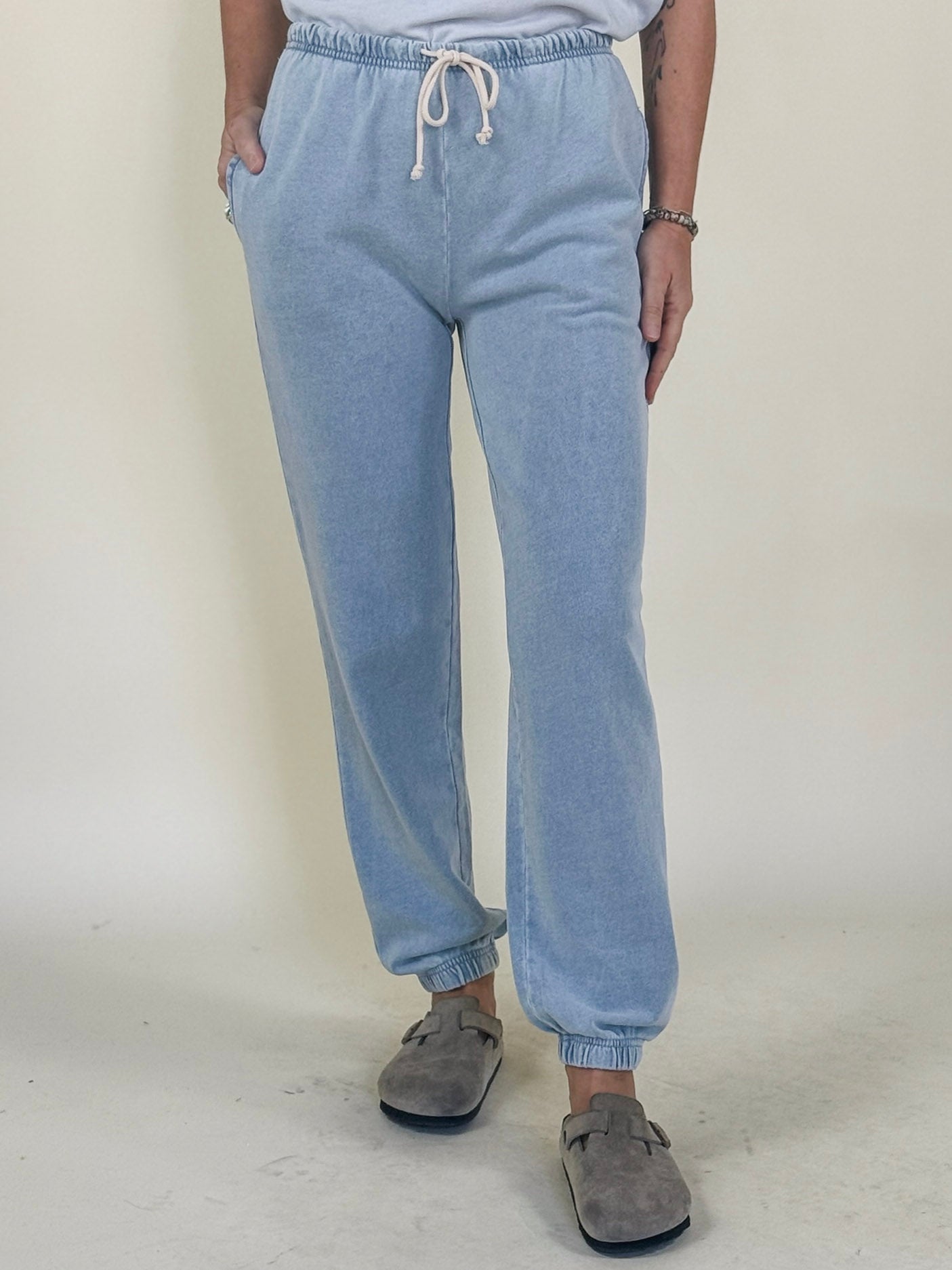 [Z Supply] Downtown Knit Denim Joggers