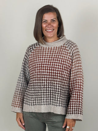 Melody Mock Neck Sweater