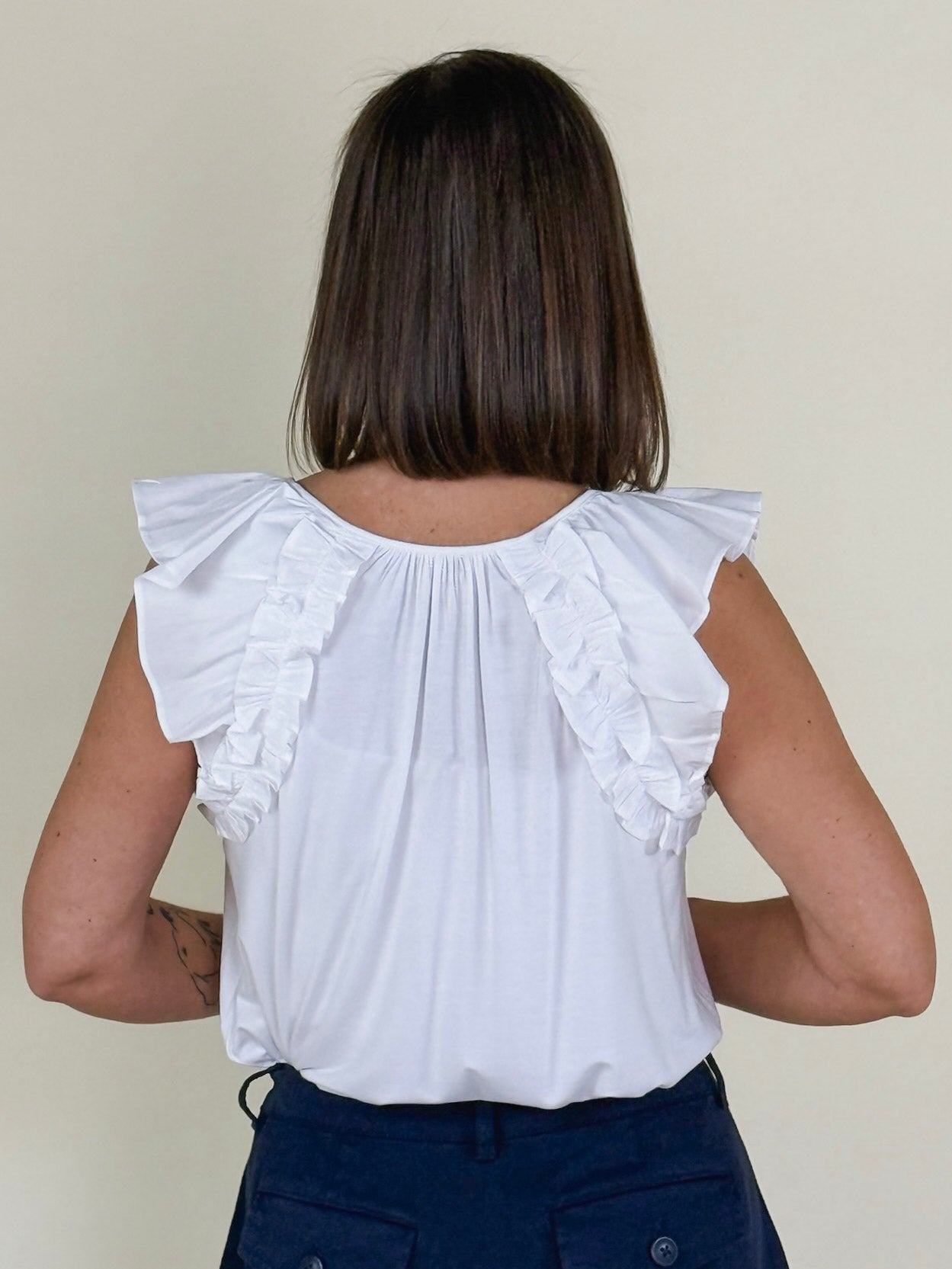 [Liverpool] Eloise Flutter Sleeve Top