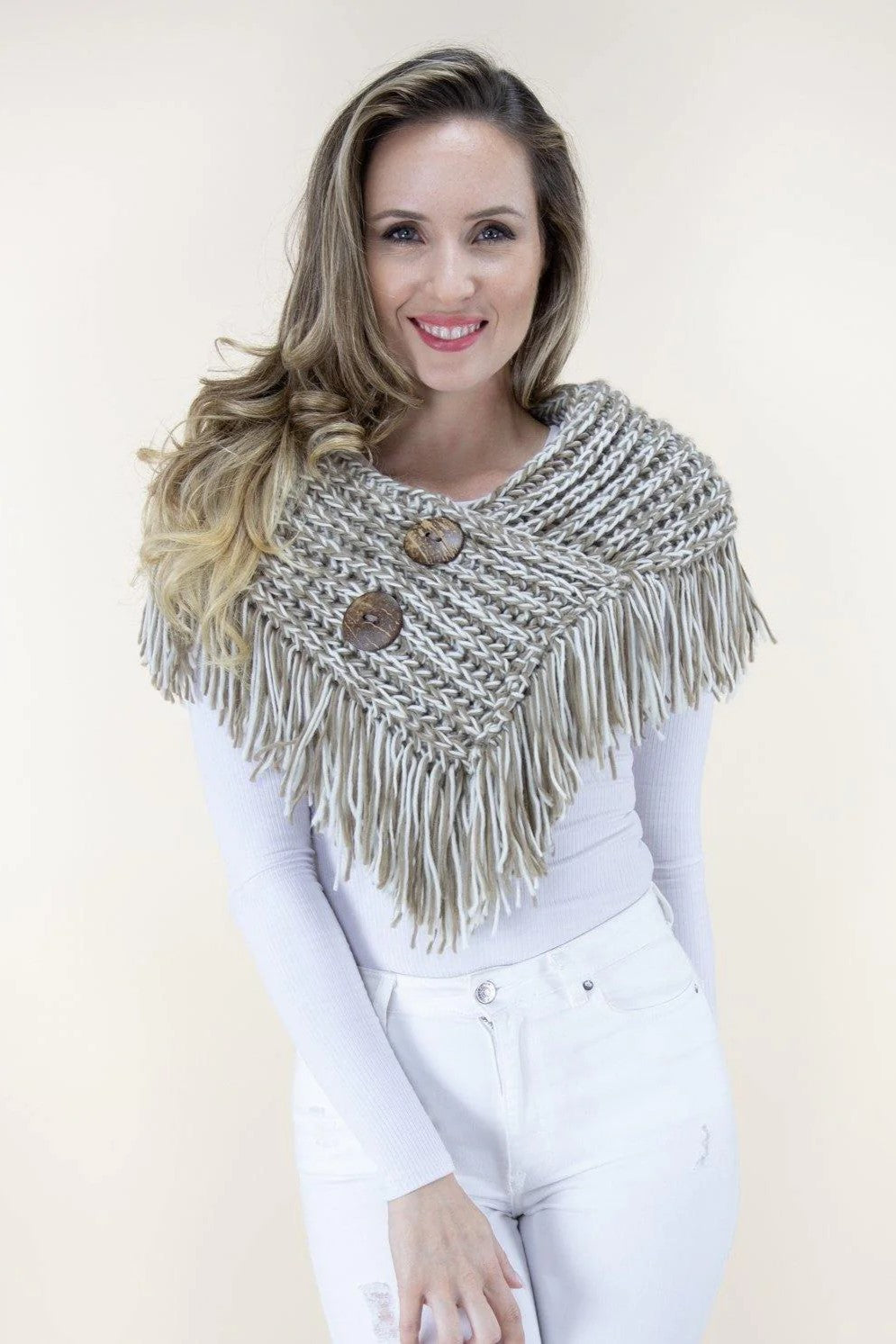 Hunger Games Mini Cape - Beige