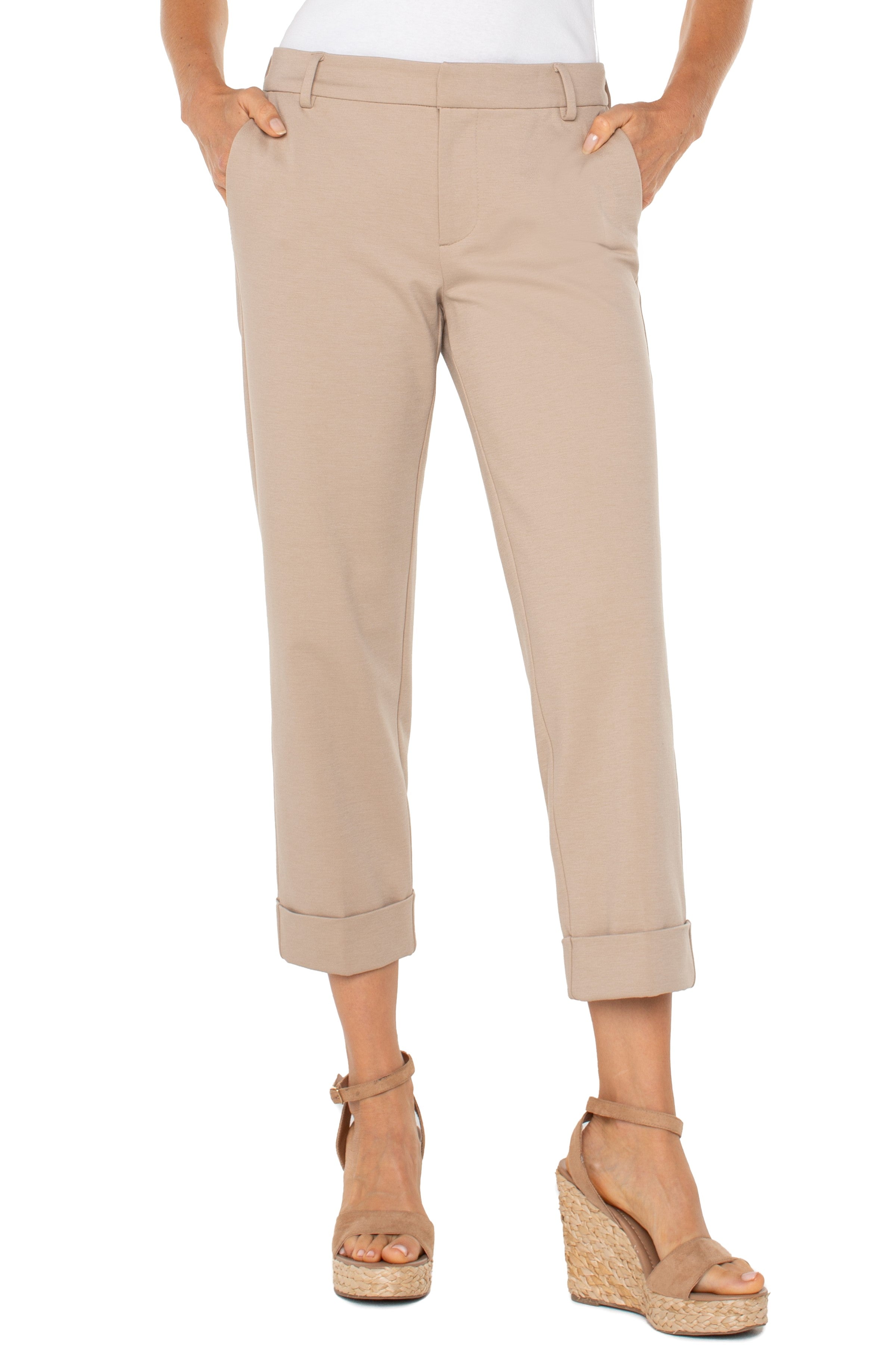 [Liverpool] Kelsey Crop Pant, 25" Inseam