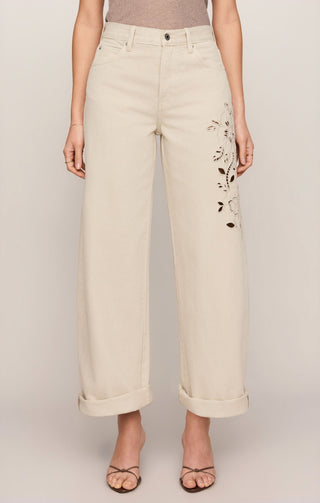 [Z Supply] The Show Off High Rise Bowed Jeans