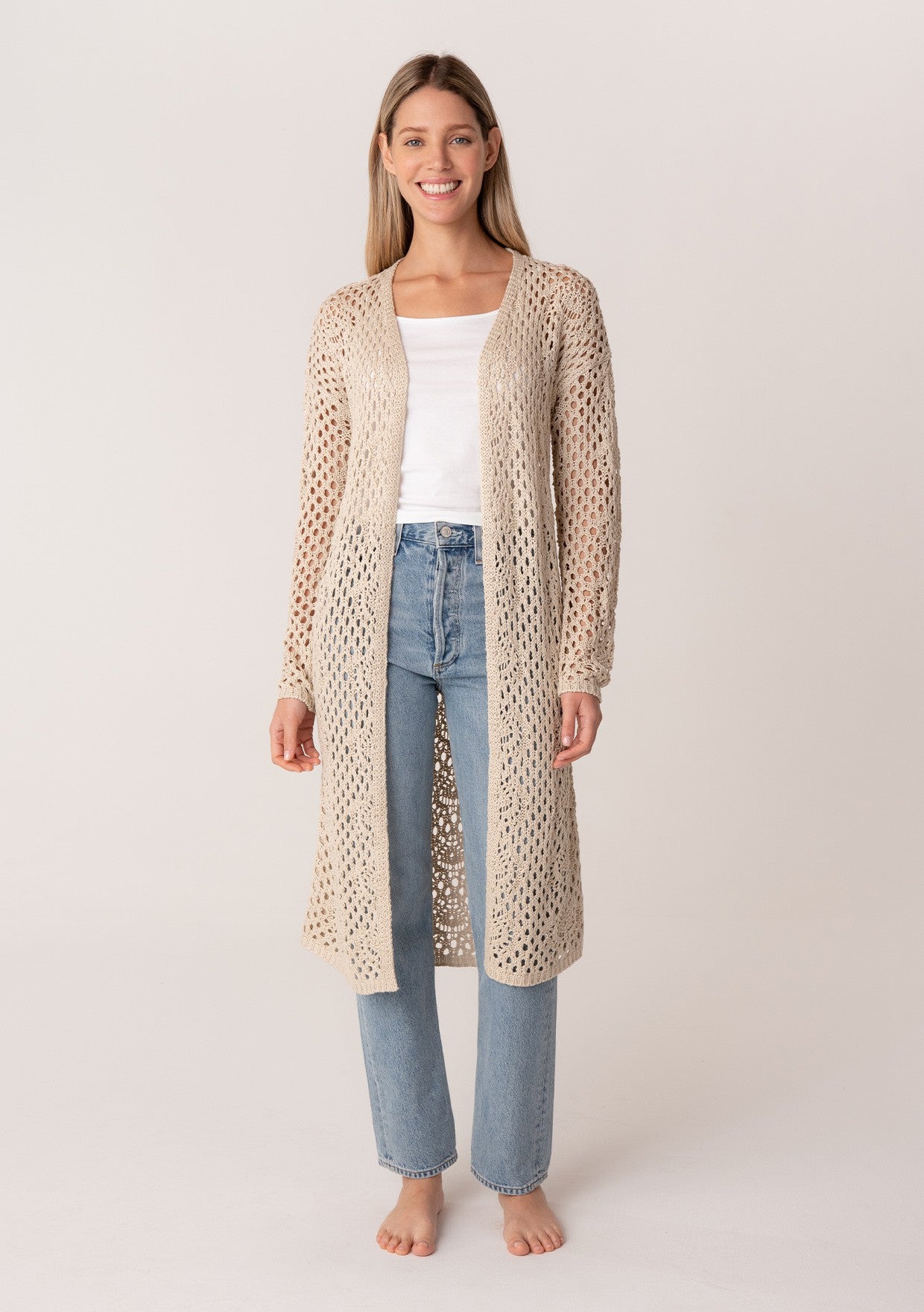 Cassie Crochet Cardigan