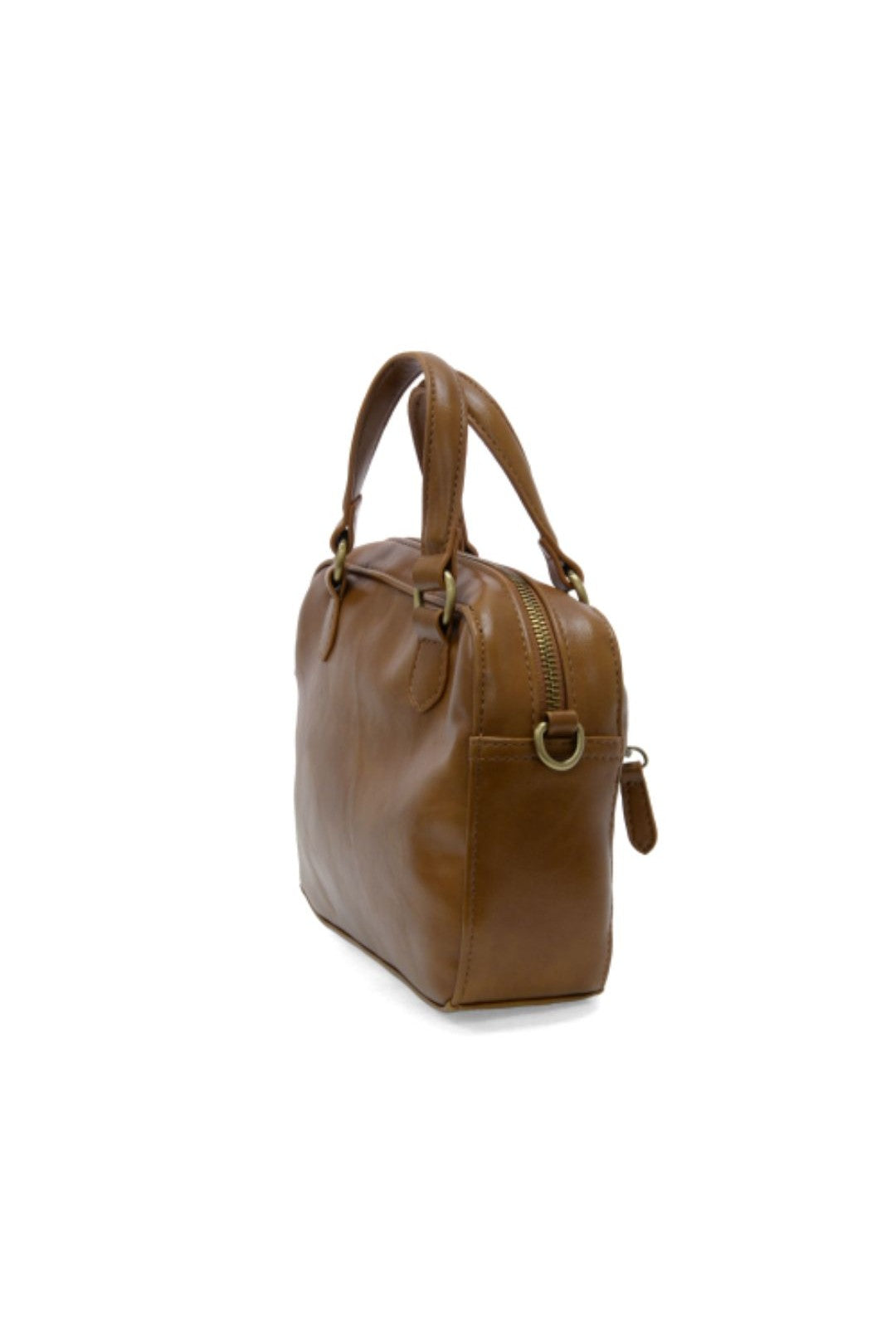 Regina Mini Satchel Crossbody - Tan