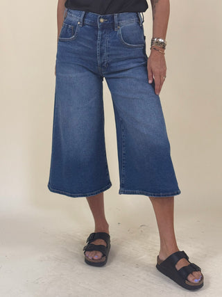 [Liverpool] Claire High Rise Relaxed Culotte Pants, 20" Inseam