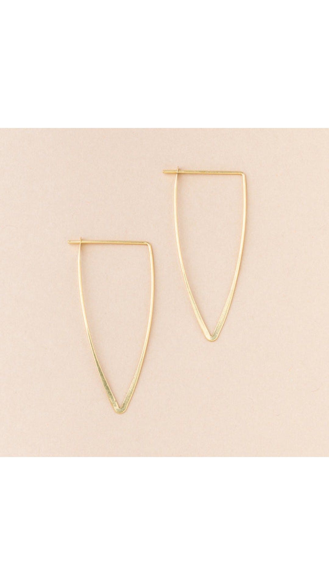 Refined Earring Collection - Galaxy Triangle/Gold Vermeil