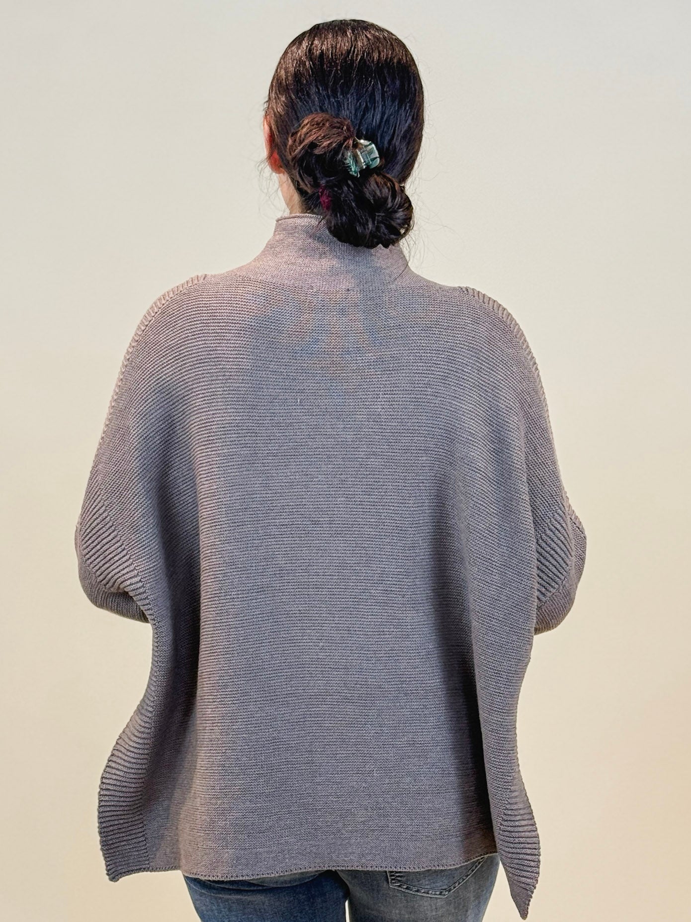 Boho Sweater - Heather Brown