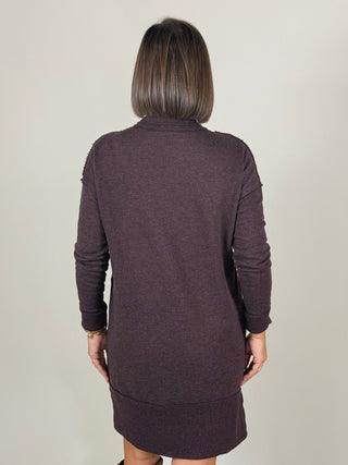 [TRIBAL] Tanya Turtleneck Garment Dye Knit Dress
