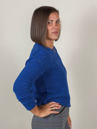 [TRIBAL] Tracy Crew Neck Sweater